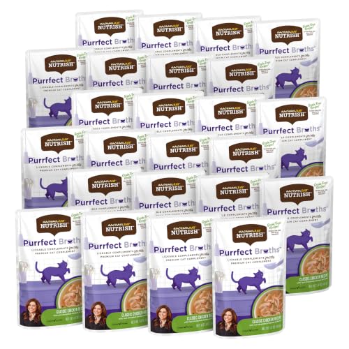 Nutrish Purrfect Broths Wet Cat Food Topper, 1.4 oz. Pouch (Rachael Ray) - image 1