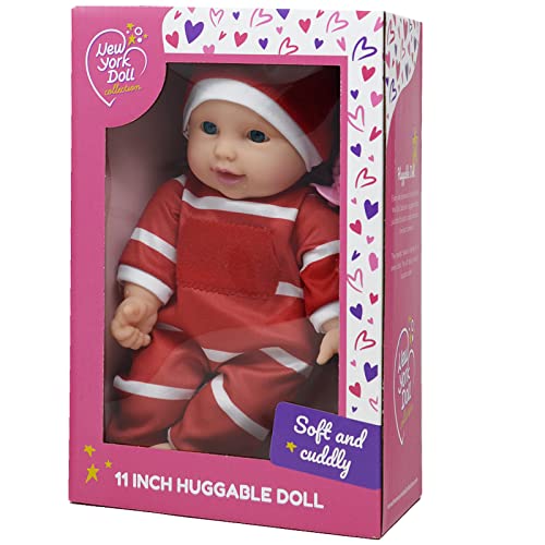 Image of The New York Doll Collection 11 inch Soft Body Doll in Gift Box - Award Winner & Toy 11'' Baby Doll (Red Caucasian), (B332)
