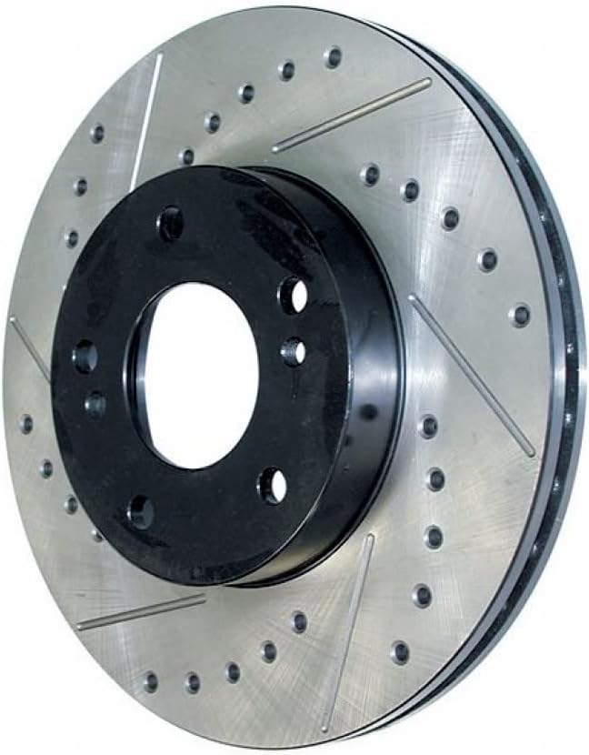 StopTech Sport Drilled & Slotted Brake Rotor — F30 340i Rear Right