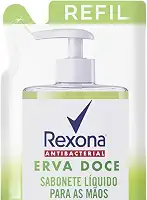 Rexona Sabonete Líquido Antibacterial Para As Mãos Erva-Doce Sachê 500Ml