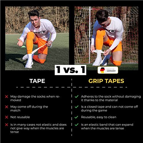 Paste ® Shin Guard Straps Soccer Silicone For Adult, Men, Women, Kids, Children & Youth Black - Shinguard Holders & Stays - Ankle Grip Tapes - Shin-Guard Stay, Tape & Bands As Football Accessories #TOP1