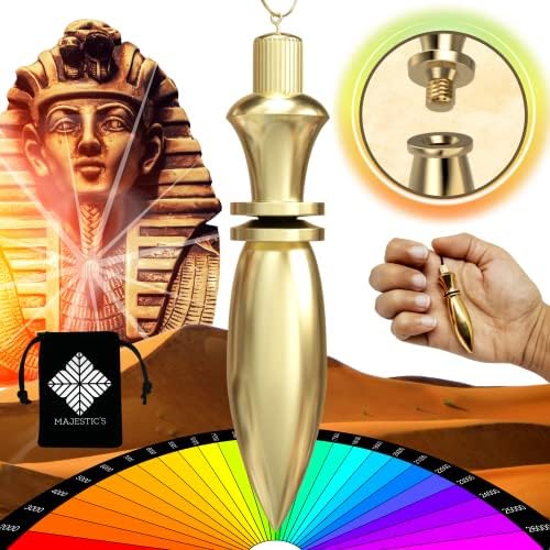 Pendule Divinatoire de Radiesthésie Egyptien THOT Deluxe en Laito...