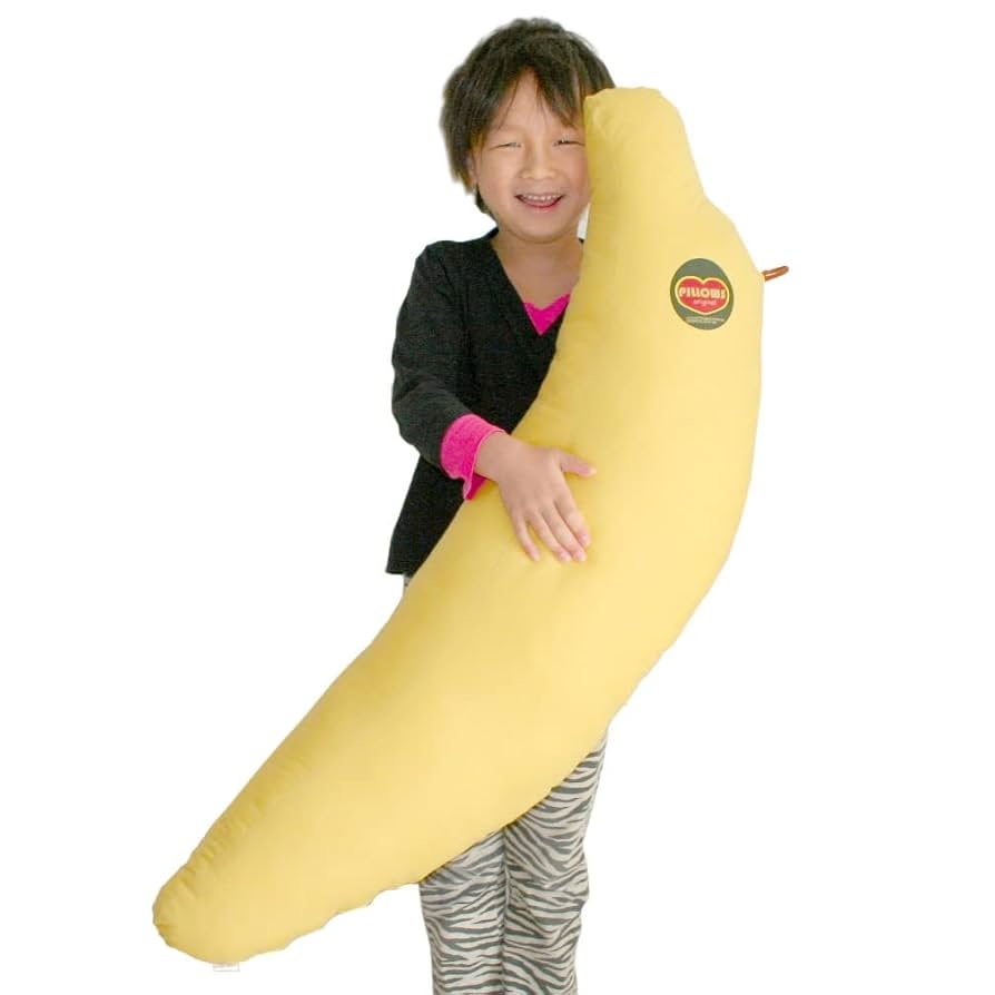 Amazon｜抱き枕 クッション バナナ♪ (スモールサイズ)｜抱き枕