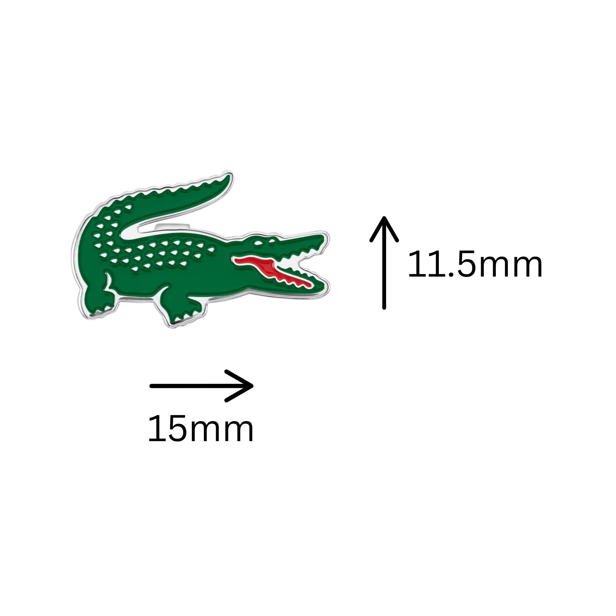 Lacoste Męskie kolczyki sztyfty z kolekcji ARTHOR ze stali nierdzewnej - 2040230, Jeden rozmiar, Stal nierdzewna, Bez kamieni szlachetnych