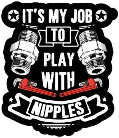 Kramer Plumber, Pipe Fitter, Sprinkler Fitter Sticker for Car Vinyl Decal Water Bottle Laptop Decal Phone (4")
