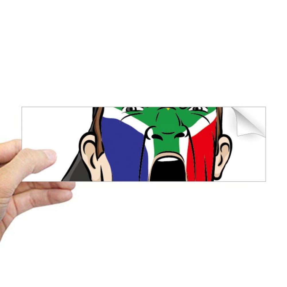 Sticker Afrique du Sud pour fenêtre décoration maison et bureau
