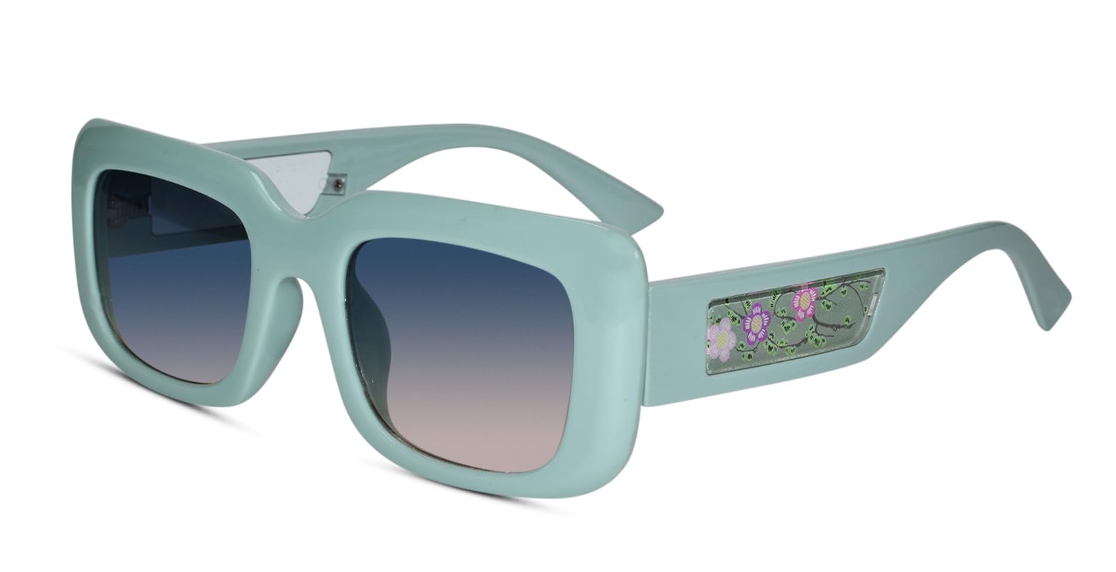 lenskandy Full Rim Rectangle Branded Latest & Stylish Sunglasses for Women | 100% UV Protected | Medium | 931-picture-16