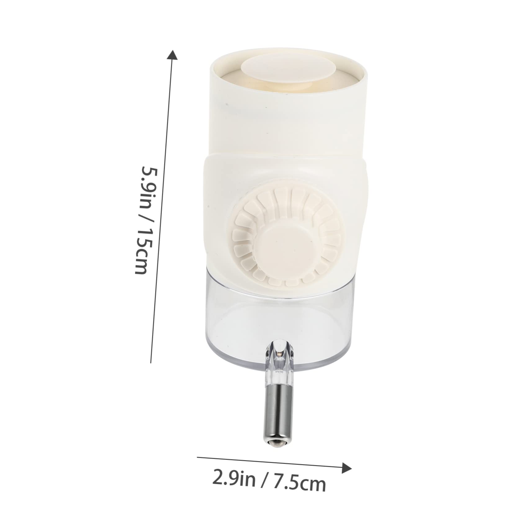 Abaodam Pet Water Feeder Dog Water Bowl Automatic Dispenser Easy to Hang and