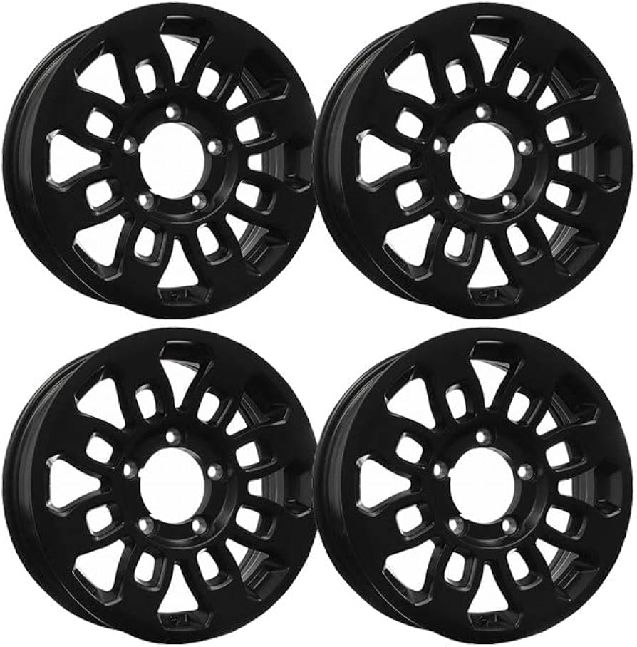 アルミホイール MBROマットサンダー/ 16インチ 5.5J ホイール4本①