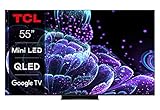 TCL 55C835K 55-inch QLED Mini-LED 120Hz Television, 4K Ultra HD, Smart TV.