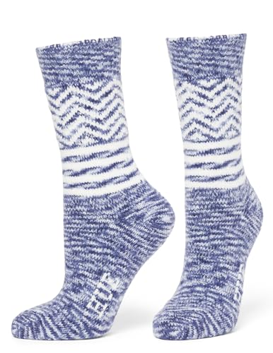 Image of HUE womens Crew Length Boot Socks, 2 Pair Pack