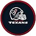 Creative Converting 8 Count Houston Texans Paper Dessert Plates