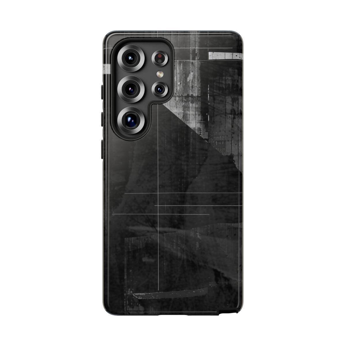 Coque Samsung S25 Ultra fine brillante texture géométrique