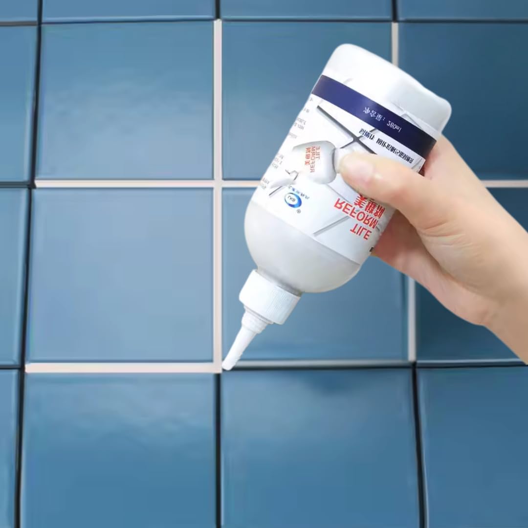 Tiles Gap Filler, 280ml Waterproof Tile Gap Repair Filler, Tile Reformer, Grout Tiling Tile Reviver Repair, Ceramic Tile Grout Repair Grout Reviver, Crack Gap Filler, Gaps/Grouts Repair Filler