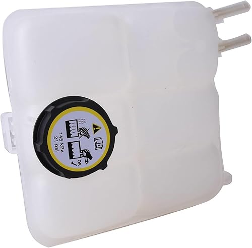 Miniatura 5 de Bapmic LF5015350 Botella de tanque de expansión de desbordamiento de refrigerante de radiador con tapa para Mazda 3 2004-2013