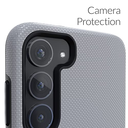 Image of Crave for Samsung Galaxy S23 Plus Case, Shockproof Protection Dual Layer Case for Samsung Galaxy S23 Plus (6.6 inch) - Slate