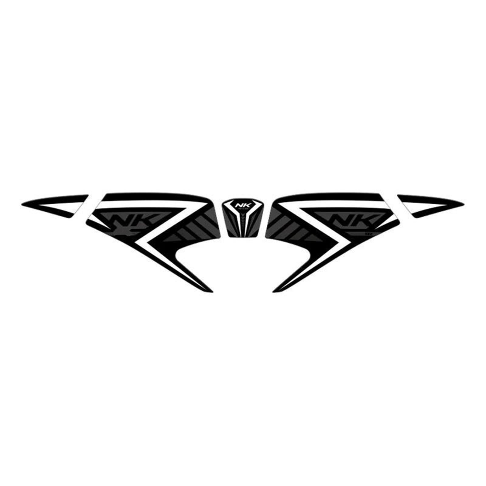 Motorcycle Tank Pad Protector Leather Frosting Sticker Decals Accessories for CFMOTO 450NK 450 NK Tank Sticker(Color5)
