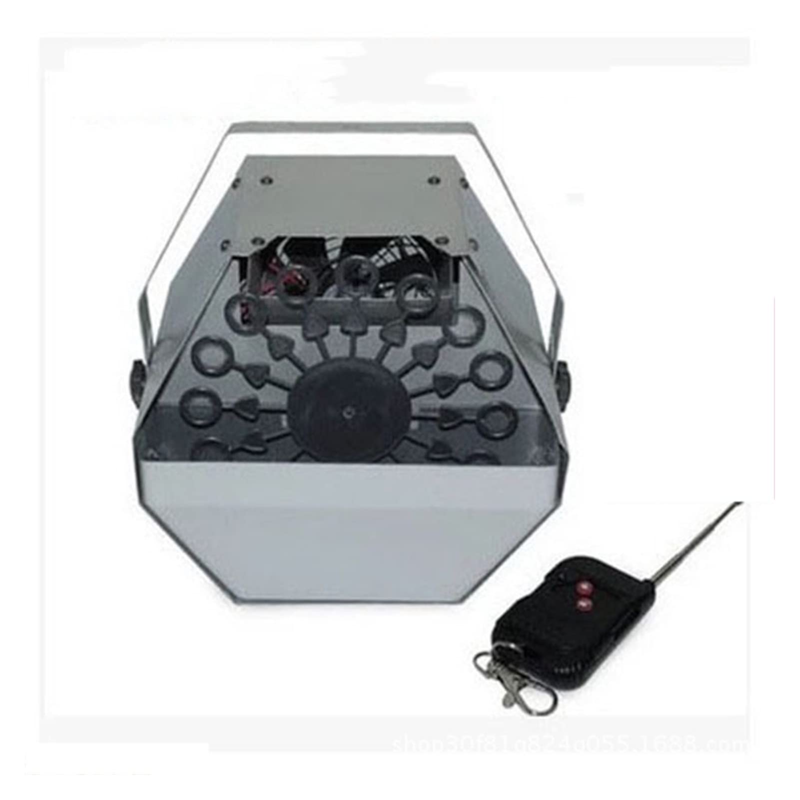 Seifenblasenmaschine Automatischer Bubble-Blasen-Mini-Single-Rad-Fernbedienung kleine Bubble-Maschine for Hochzeitsbühne und Barleistung Blasen für Hochzeiten