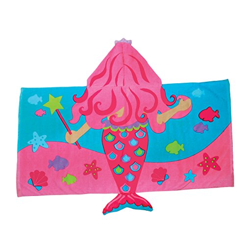 Stephen Joseph Hooded Towel, Mermaid