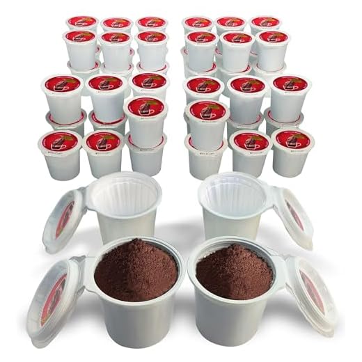 iFillCup, fill your own Single Serve Pods. Red lid 100% recyclable pods for use in all k cup brewers including 1.0 & 2.0 Keurig. 48 iFill Cup airtight seal in freshness pods. (Red)
