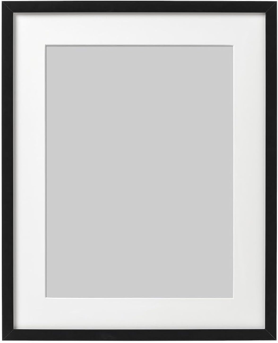 BPA Picture Frame 40x50cm, Picture Frames, Display Pictures, Multi Photo Frames Collage for Wall or Tabletop Display, Black, White (40x50cm) (Black)