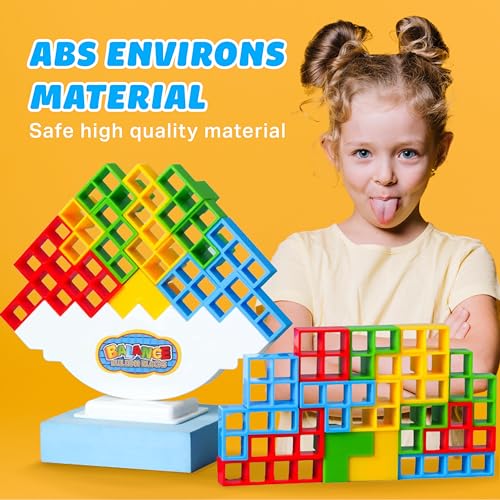 Avunulya AVLY001 Tetra Tower Game, 48 Pcs Stack Attack Game thumb #6