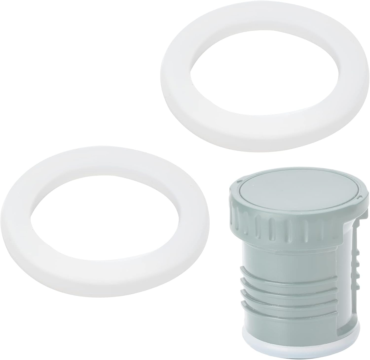 LUAATT Thermos Replacement Seal Ring,2 Pack Translucent
