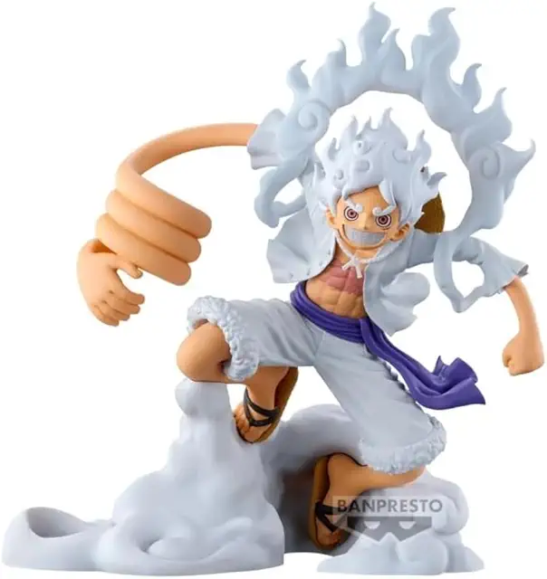 Figurine Monkey D. Luffy Gear 5 One Piece - Collection Banpresto 10 cm