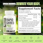 Rapid Shred PRO Series | Supports GLP-1 Pathway Function | Weight Loss Pills for Women & Men | & Fat Burner to Boost Metabolism, Appetite Suppressant| 3rd Party Tested Supplement - 60 Pills - Image 2