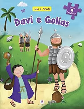 Board book Davi e Golias - Colecao Leia e Monte - Livro Quebra-cabeca [Portuguese] Book