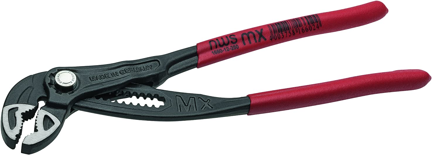Nws Red Maxi Mx Waterpump Pliers 250Mm, N1660-12-250-Sb,