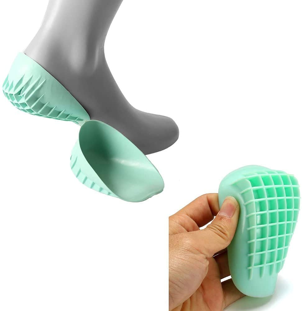 Pedimendtm di alta qualità e senza lattice sul tallone ideali per fascite plantare (2PAIR – 4pcs) | per uomini e donne | alleviare la fascite plantare, dolore al tallone e di Achille, | reduce &