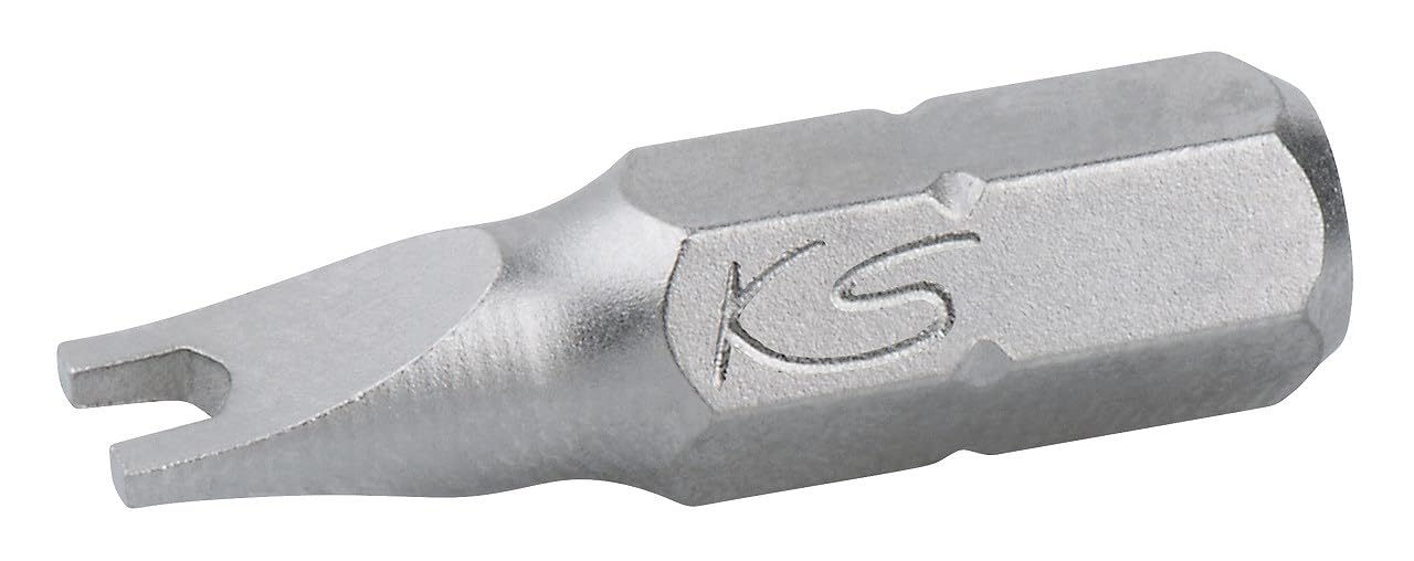 KS TOOLS 911.3594 1/4" Bit security slotted, 25mm, 12mm