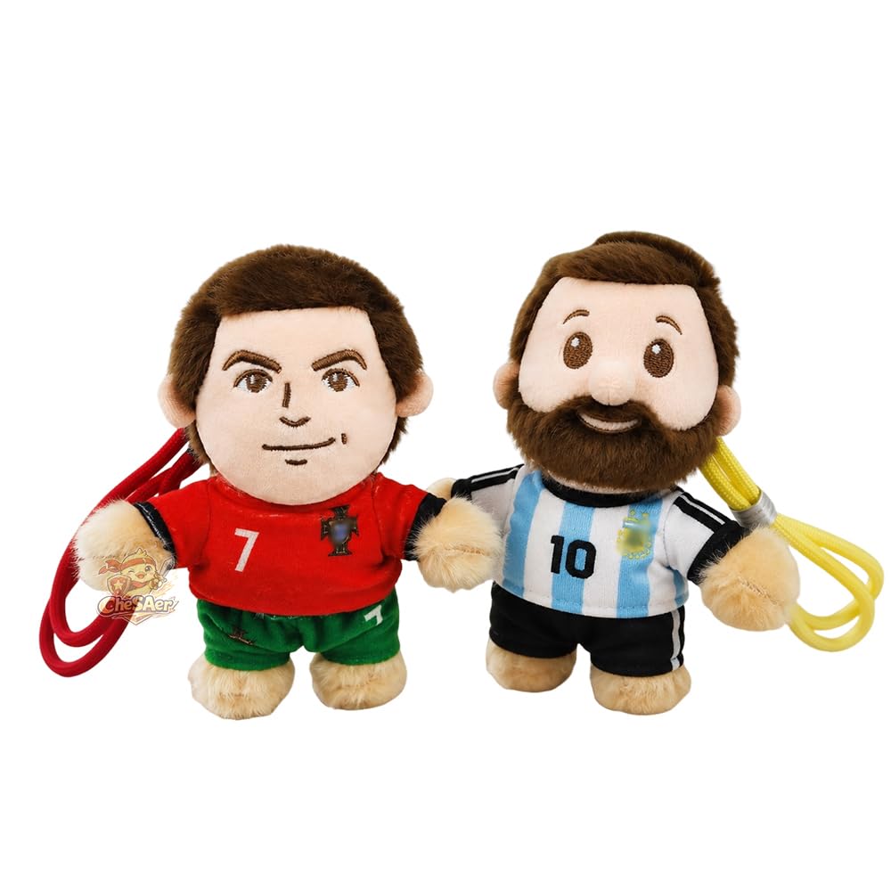 Amazon.co.jp: 2026 W杯 ワールド サッカー ぬいぐるみ メッ シ ロナ