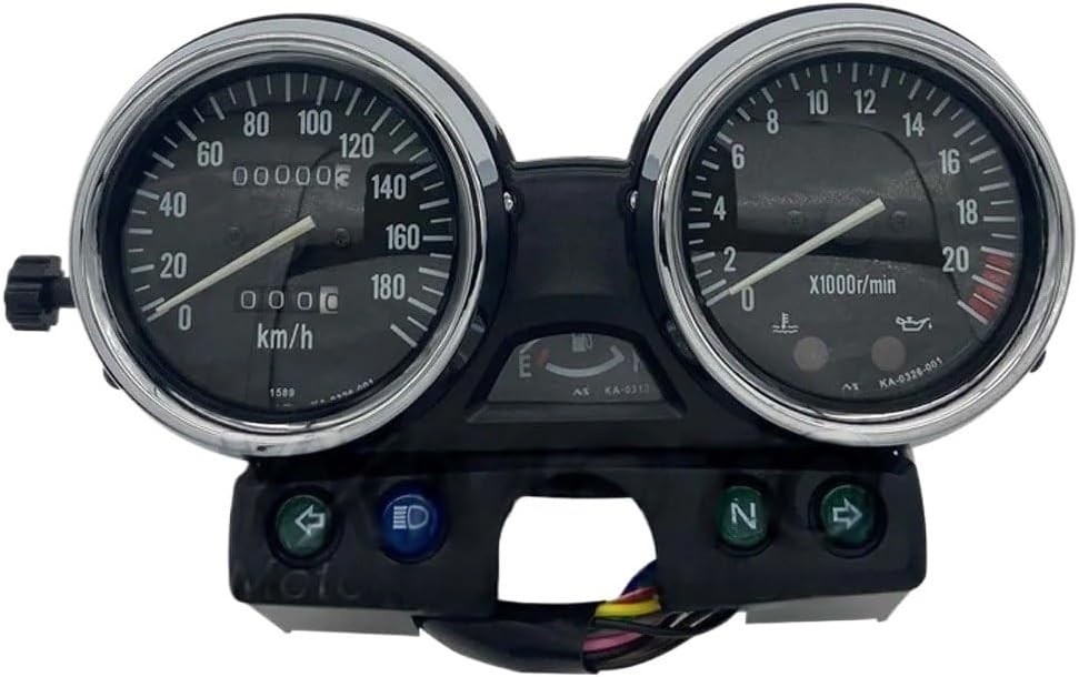Motorcycle Odometer Gauge Motorcycle Instrument Assembly Gauges Meter Cluster Tachometer Odometer Tachometer For ZRX400 X20000r