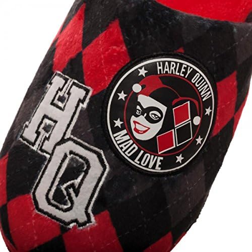 DC Comics Harley Quinn Slippers S Clothing, Shoes & Jewelry