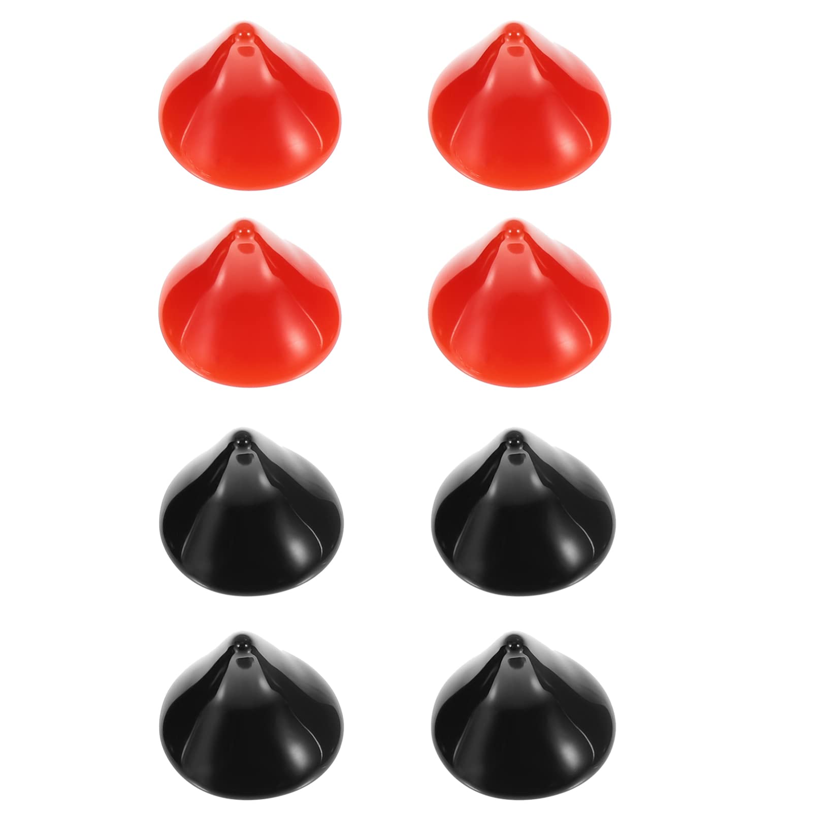 VINTORKY 8Pcs Devil Horns Accessories Durable Cartoon Demon Horns Decors for Creative Car Helmets Easy Install Remove Lightweight