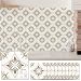 BooDecal Large Peel and Stick Tile Stickers DIY for Home Decor- (Pack of 10 Large) 7.87 x 7.87 inches Easy to Peel and Stick Wall Tile Decals Kitchen Backsplash Wall Stairs Furniture (Light Brown)