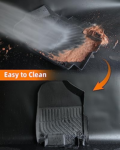 Drcarnow For 2018-2023 Honda Odyssey Floor Mats Trunk Mat (Only 4 Door Mini Passenger Van), 3 Rows All Weather Floor Mats Cargo Liner For Honda Odyssey Accessories 2023 2022 2021 2020 2019 2018 #TOP5