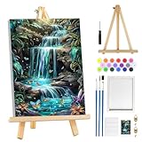 Pigmentos acrílicos de alta calidad: la pintura que proporcionamos está hecha de pintura acrílica segura y saludable, que se puede utilizar con confianza. Además, la pintura acrílica no necesita diluirse, y se puede utilizar después de abrir, lo que es muy conveniente