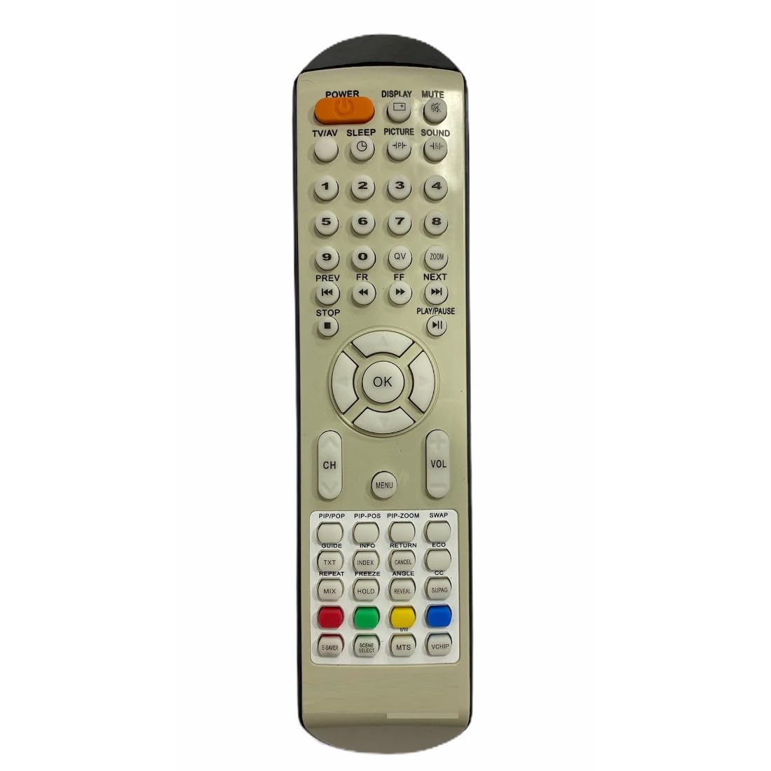 LCD/LED Remote No. SMT22, Compatible/Replacement for Sansui LCD/LED TV Remote Control (Exactly Same Remote Will Only Work)