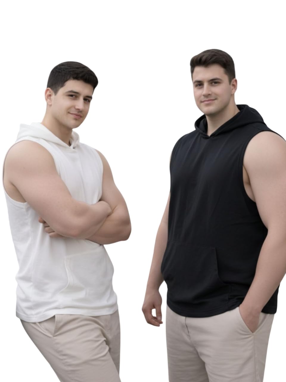 rigo Plus Size Cotton Printed Vest T-Shirt for Men | Round Neck, Regular Fit, Sleeveless Plus Size Vest Tshirt for Men - Perfect for Workouts Gym,Vacations & Beaches Combo(Pack of 2)-picture-27