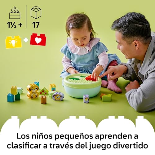 Miniatura 2 de LEGO DUPLO Mi Primer Clasificador de Formas: Casa de los Perritos - Juguete Educativo Infantil - Ladrillos de Muchos Colores y Formas - Juego para Motricidad Fina para Niños y Niñas de 18+ Meses 10441