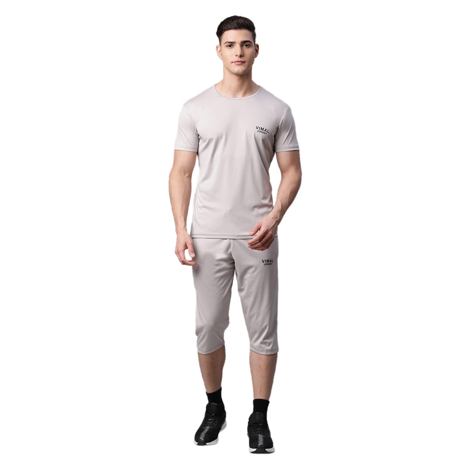 Mack JonneyDryfit Lycra Solid Tracksuit Co-ord Set for Men-DRYFIT_T_D13_02-P