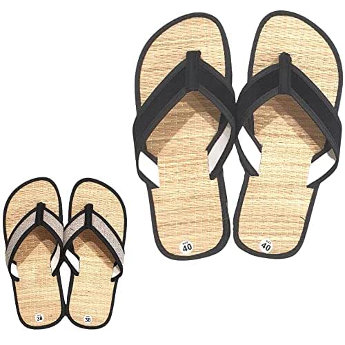 Mens Straw Slipper,Eco Friendly Mens Sandals,House Flip