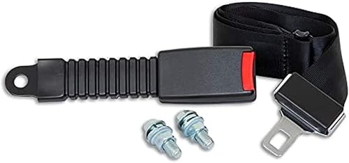 Miniatura 3 de GTW Cinturón de seguridad universal para carrito de golf, incluye cinturón de regazo de 42.5 pulgadas y herrajes, compatible con EZGO, Club Car,