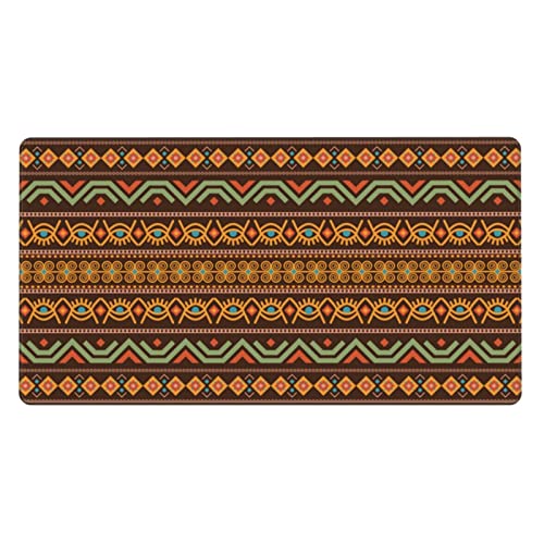 Grand tapis de souris style bohémien pour un bureau chaleureux