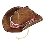 MERI MERI Howdy Cowboy Party Hat, 8 Per Box