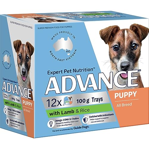Advance Puppy All Breed Lamb and Rice Wet Dog Food 100 g (Pack of 12)