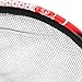 Aymzbd Fishing Landing Net Head Fly Fishing Net Rubber Coated Replacement Net 8mm Thread Fish Catching Releasing Landing Net Head, 45cm